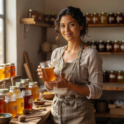 Portrait of Luna Reyes, Honey Sommelier and Workshop Lead